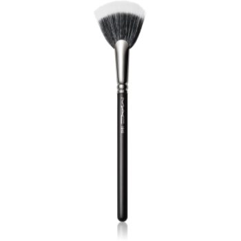 MAC Cosmetics Brush 184S Duo Fibre Fan pensula plata pentru machiaj - imagine 2